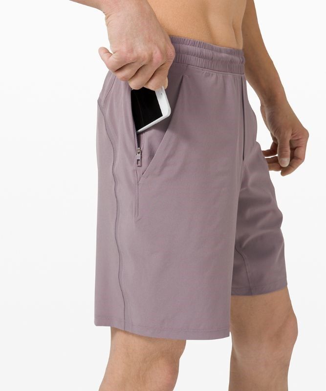 Lululemon Pace Breaker Linerless Short 9 Shorts Herr Lunar Rock | FLAQ-69824