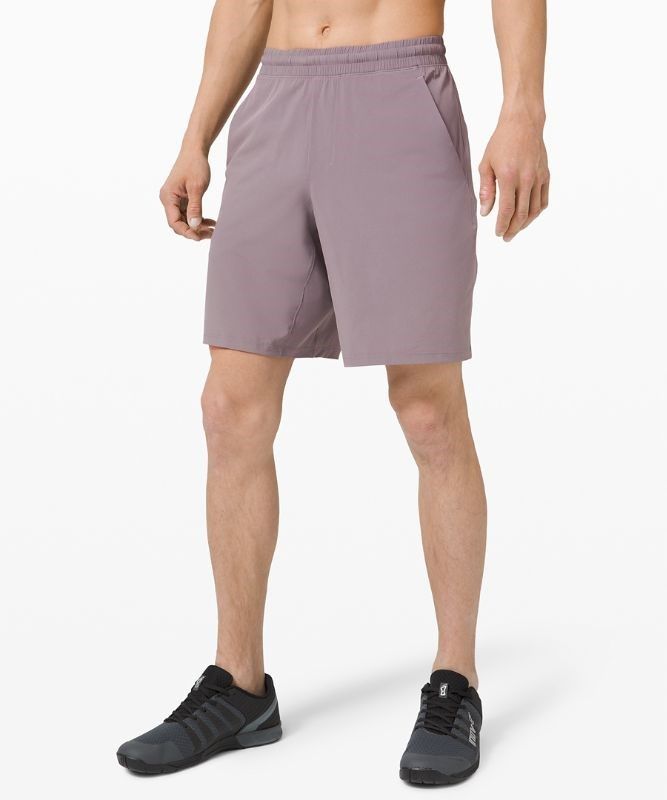 Lululemon Pace Breaker Linerless Short 9 Shorts Herr Lunar Rock | FLAQ-69824