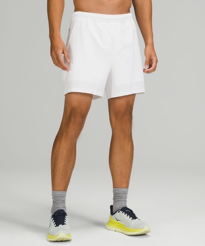 Lululemon Pace Breaker Short 5 Lined Shorts Herr Vita | IYZS-30946