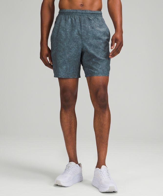 Lululemon Pace Breaker Short 7 LL Shorts Herr Blå Olika Färger | JHIV-62531