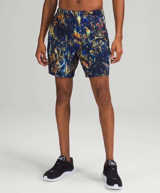 Lululemon Pace Breaker Short 7 LL Shorts Herr Blå Olika Färger | YFSU-86920