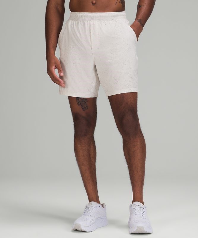 Lululemon Pace Breaker Short 7 LL Shorts Herr Vita | CZYP-79064