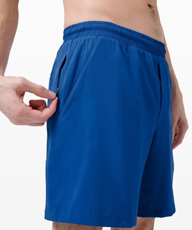 Lululemon Pace Breaker Short 7 New Liner Fit Shorts Herr Blå | IZMO-40867
