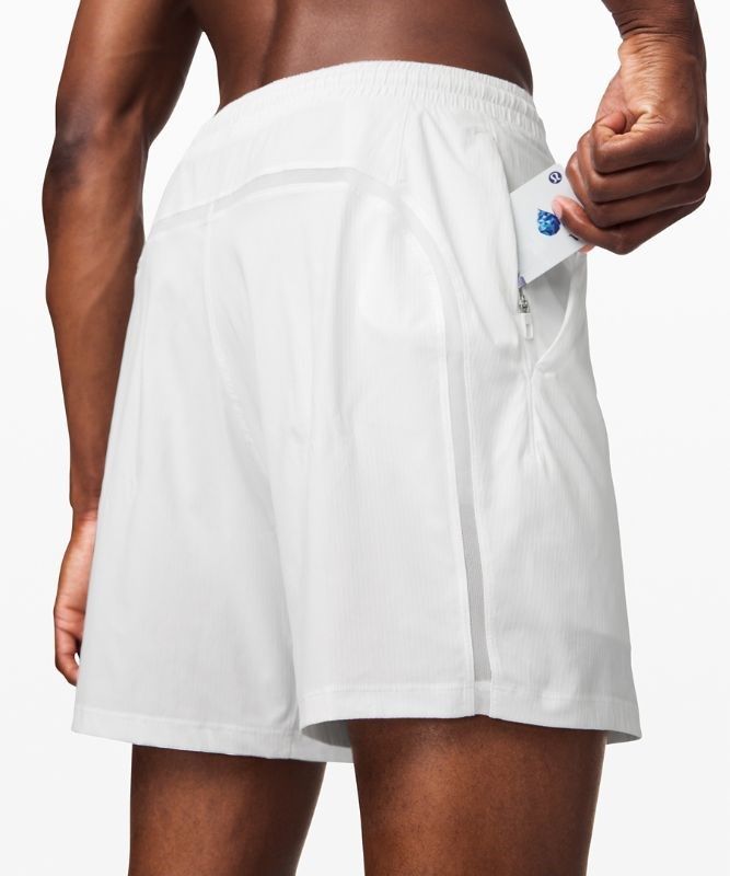 Lululemon Pace Breaker Short 7 New Liner Fit Shorts Herr Vita | DSQV-35621