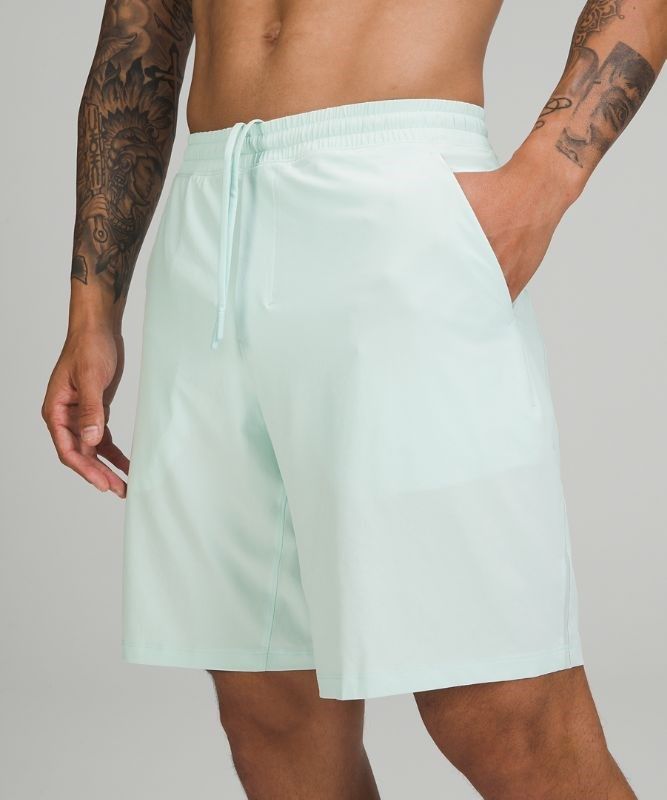 Lululemon Pace Breaker Short 9 Lined Shorts Herr Mintgröna | IFEG-69380