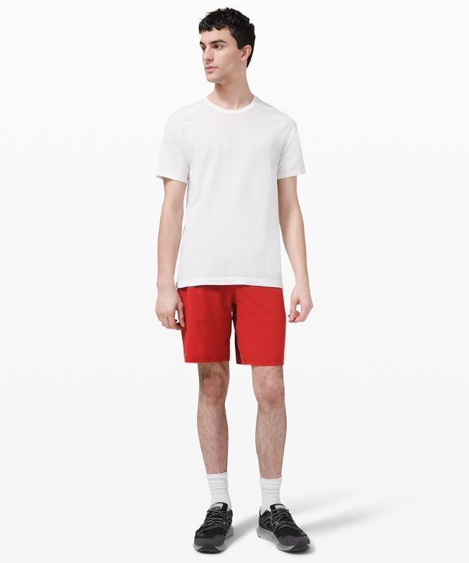 Lululemon Pace Breaker Short 9 Lined Shorts Herr Röda | FBKV-27804