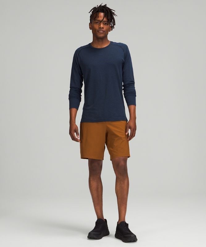 Lululemon Pace Breaker Short 9 Lined Shorts Herr Koppar Bruna | ENOK-81576