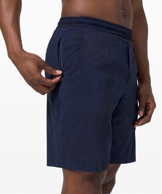 Lululemon Pace Breaker Short 9 Lined Shorts Herr Marinblå Olika Färger | WPRZ-96401
