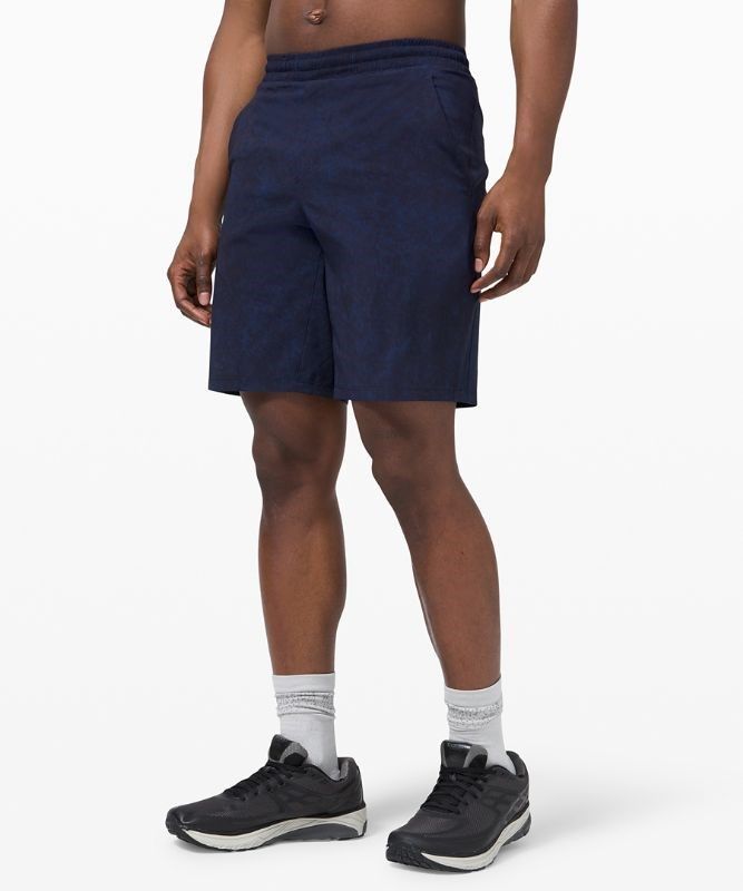Lululemon Pace Breaker Short 9 Lined Shorts Herr Marinblå Olika Färger | WPRZ-96401