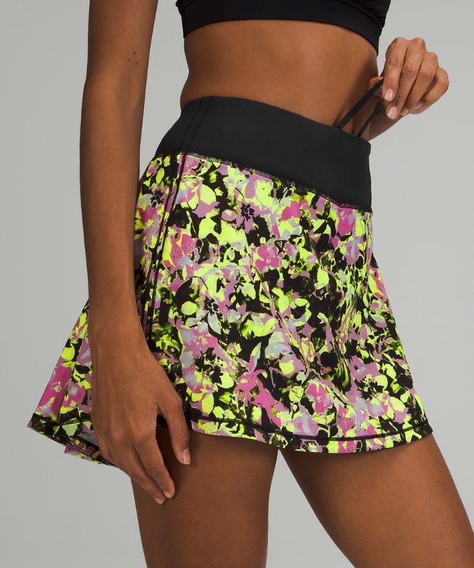 Lululemon Pace Rival Mid-Rise Skirt 15 Length Kjolar Dam Gula Olika Färger Svarta | PVTD-76203