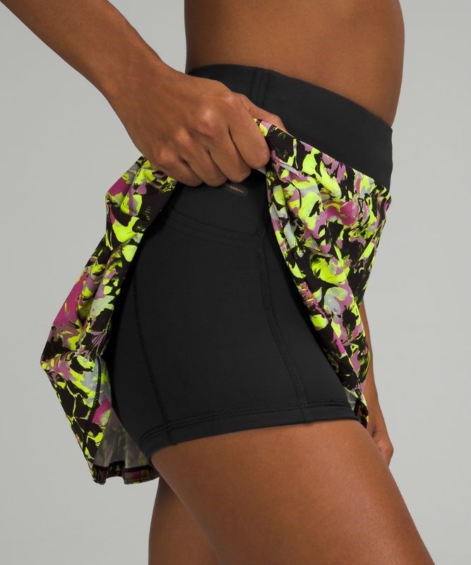 Lululemon Pace Rival Mid-Rise Skirt 15 Length Kjolar Dam Gula Olika Färger Svarta | PVTD-76203