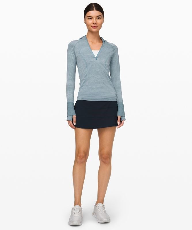 Lululemon Pace Rival Mid-Rise Skirt Kjolar Dam Marinblå | SBJT-21675