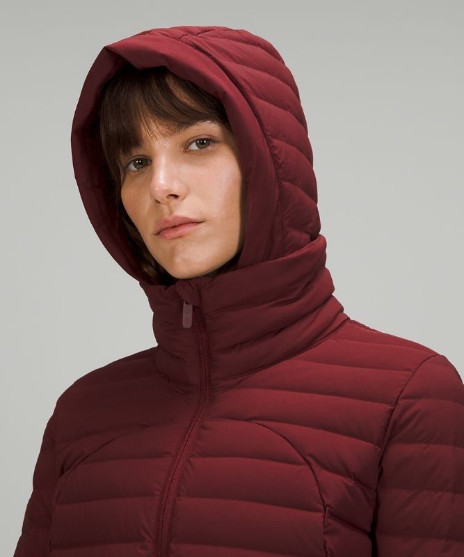 Lululemon Pack It Down Jacket Jackor Dam Röda Vinröda | HJEA-73249
