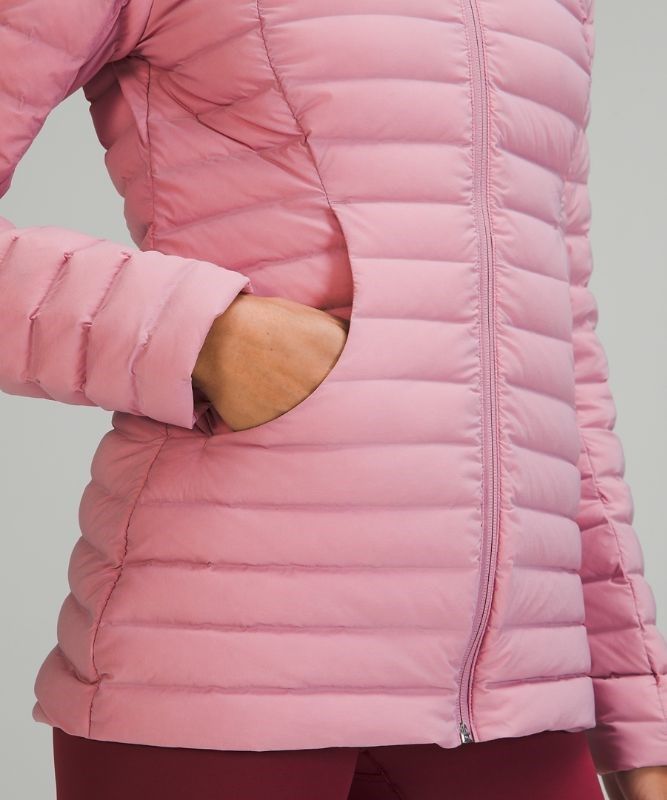 Lululemon Pack It Down Jacket Jackor Dam Rosa Grå Bruna | XIGT-14639