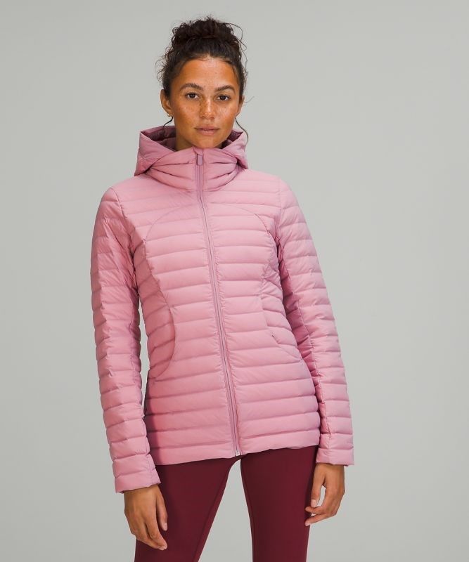 Lululemon Pack It Down Jacket Jackor Dam Rosa Grå Bruna | XIGT-14639
