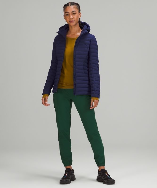 Lululemon Pack It Down Jacket Jackor Dam Night Sea | ZJCW-03714