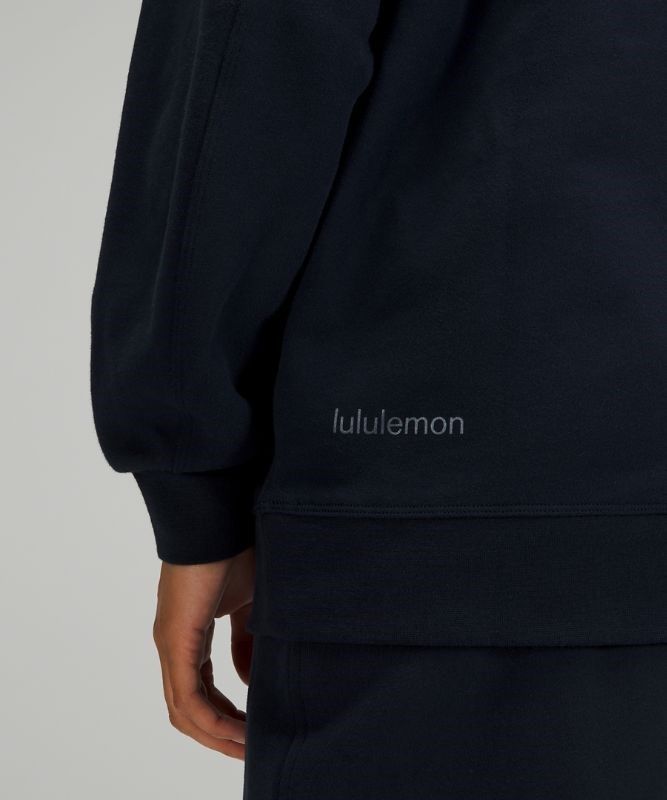 Lululemon Perfectly Oversized Crew Tröjor Dam Marinblå | RUBJ-18052
