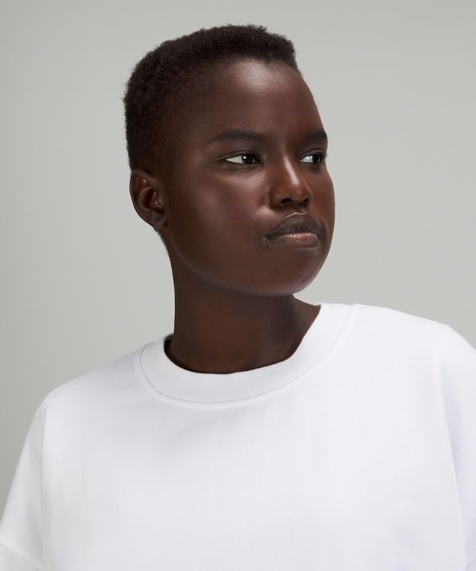 Lululemon Perfectly Oversized Crew Tröjor Dam Vita | JYAP-48051