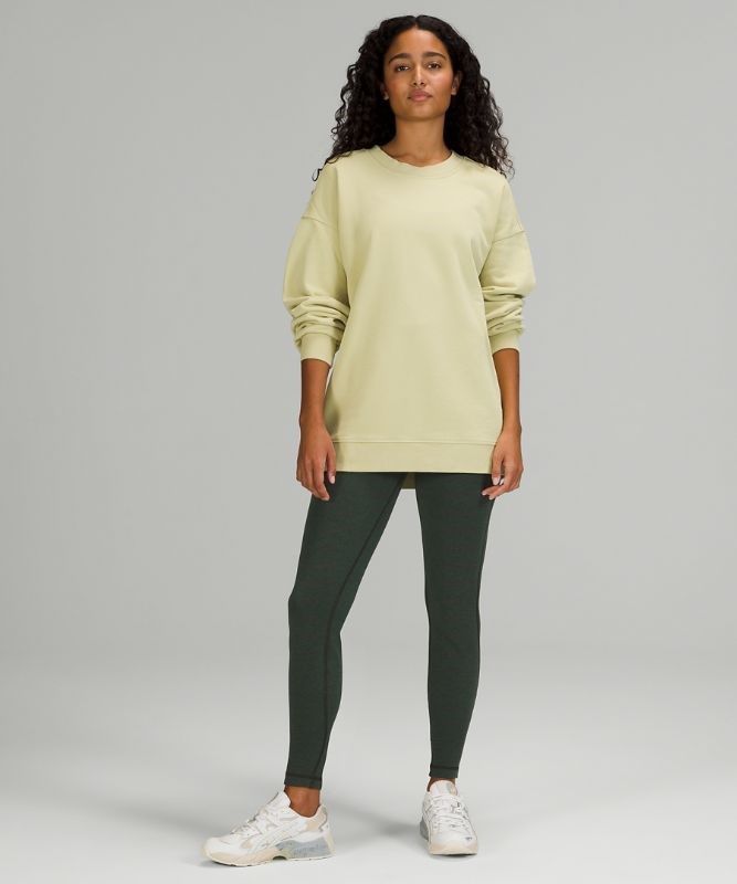 Lululemon Perfectly Oversized Crew Tröjor Dam Gröna | DBRV-86049