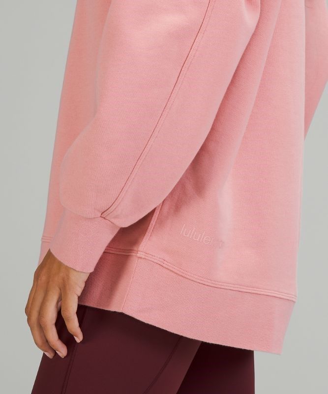 Lululemon Perfectly Oversized Crew Tröjor Dam Rosa | CQKJ-05961