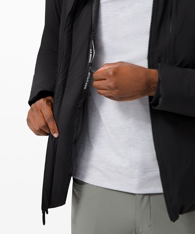 Lululemon Pinnacle Warmth Jacket Jackor Herr Svarta | LYUC-54297