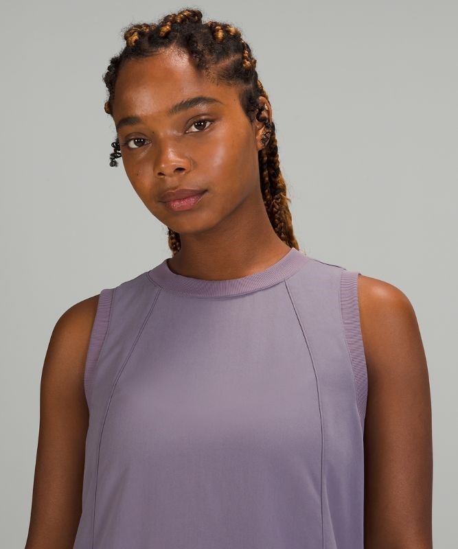 Lululemon Pocketed Drop-Waist Midi Dress Klänning Dam Lavendel | IQFR-24683