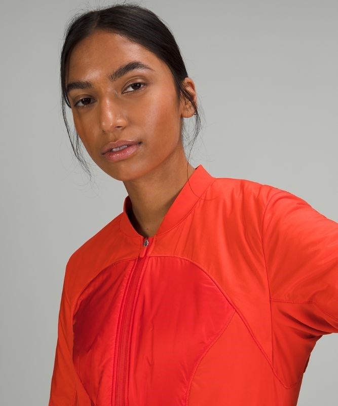 Lululemon Polar Pace Run Jacket Jackor Dam Röda | CJZU-29640