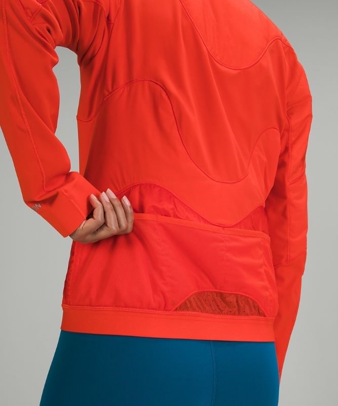 Lululemon Polar Pace Run Jacket Jackor Dam Röda | CJZU-29640
