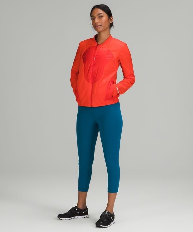 Lululemon Polar Pace Run Jacket Jackor Dam Röda | CJZU-29640