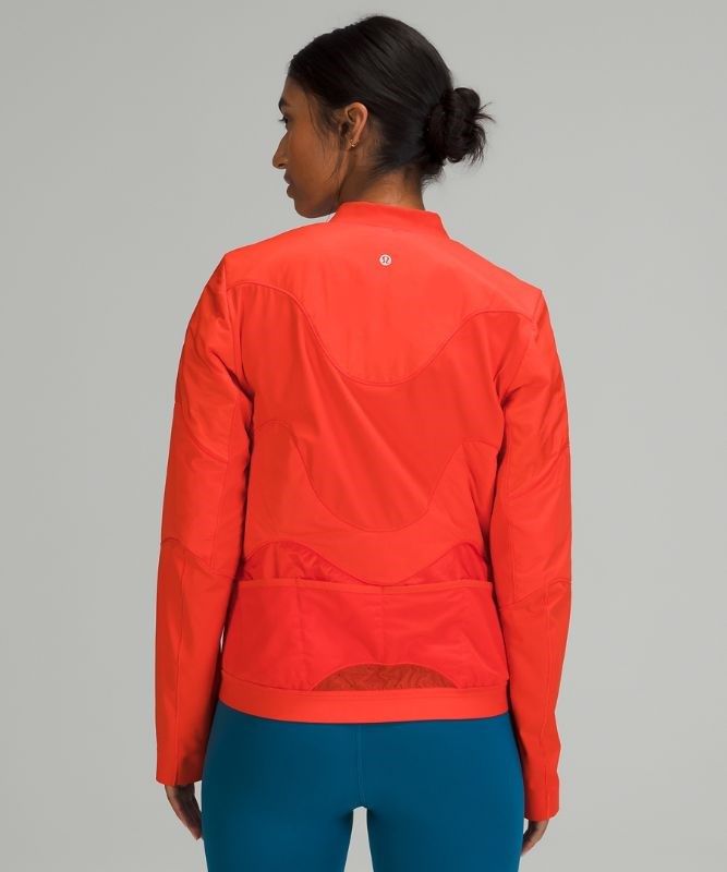 Lululemon Polar Pace Run Jacket Jackor Dam Röda | CJZU-29640