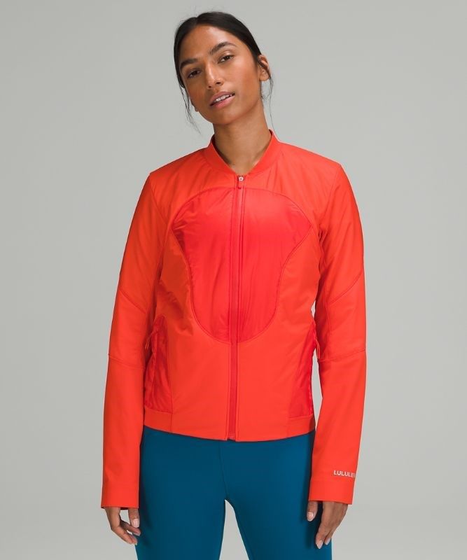 Lululemon Polar Pace Run Jacket Jackor Dam Röda | CJZU-29640