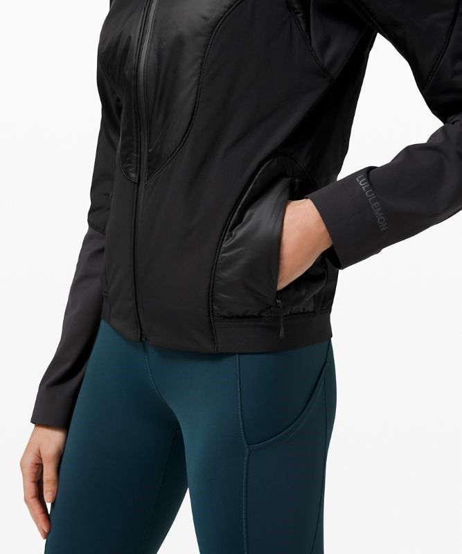 Lululemon Polar Pace Run Jacket Jackor Dam Svarta | TXKQ-85132