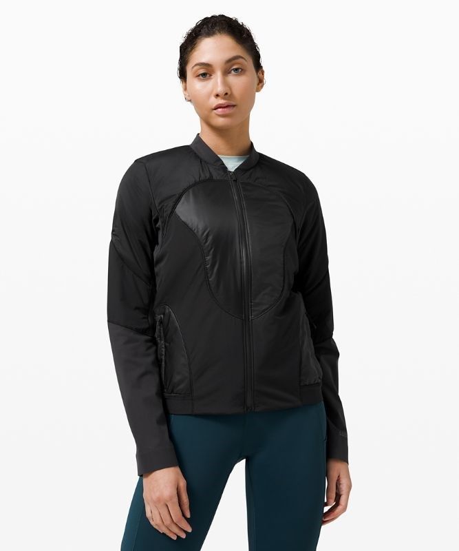 Lululemon Polar Pace Run Jacket Jackor Dam Svarta | TXKQ-85132