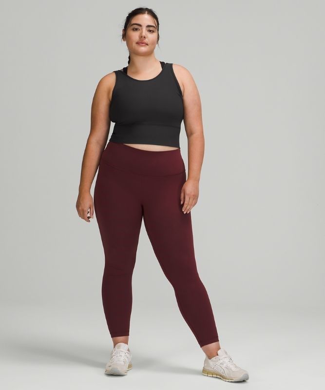 Lululemon Power Pivot Tank Top Rib Blast Dam Svarta | XVPC-23789