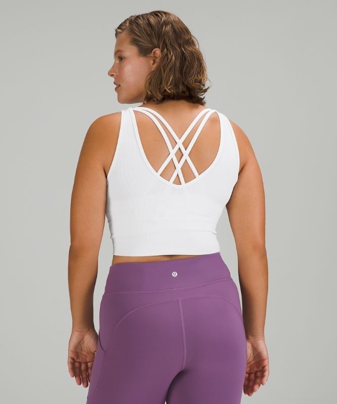 Lululemon Power Pivot Tank Top Rib Blast Dam Vita | VGYX-07193