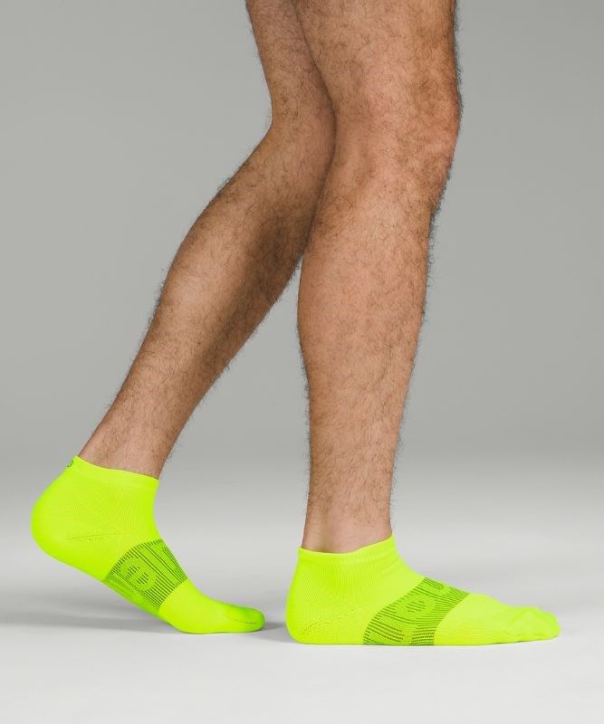 Lululemon Power Stride Ankle Sock 3P Strumpor Accessories Beige Gula Olivgröna | DOUQ-85790