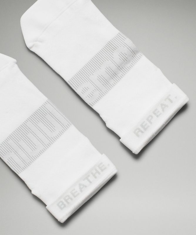 Lululemon Power Stride Ankle Sock 3 Pack Strumpor Accessories Vita Grå Svarta | LWVT-69457