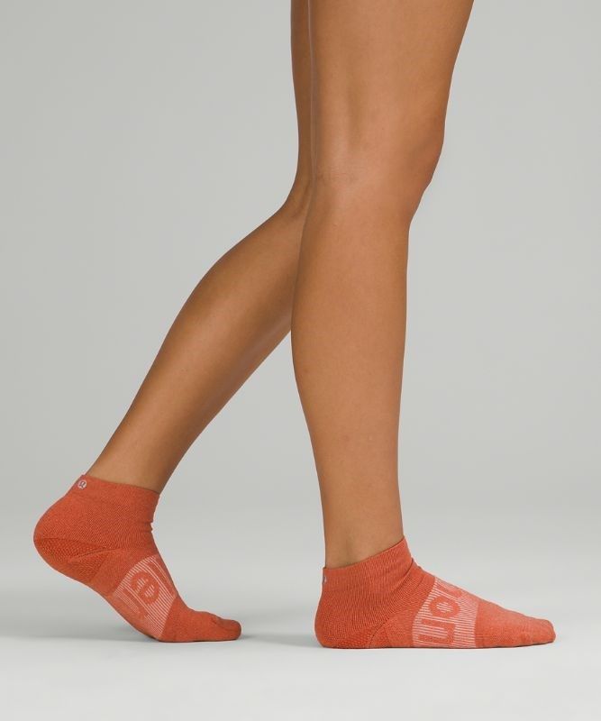 Lululemon Power Stride Ankle Sock 3 Pack Strumpor Accessories Gula Gröna Orange | ZNWY-51349