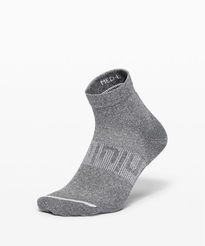 Lululemon Power Stride Ankle Sock Anti-Stink Strumpor Accessories Mörkgrå | RUIX-42967