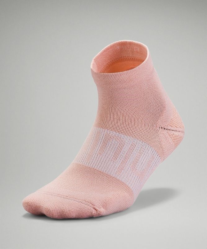 Lululemon Power Stride Ankle Sock Strumpor Accessories Rosa | ZWTK-48730