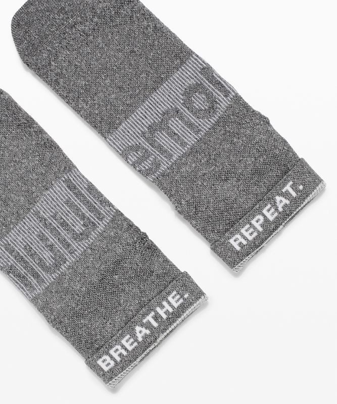 Lululemon Power Stride Ankle Sock Strumpor Accessories Mörkgrå | HLBI-45739