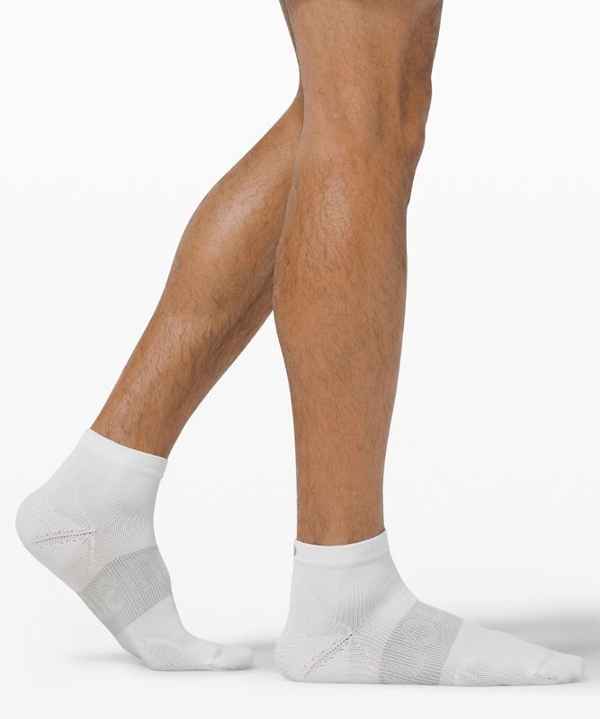 Lululemon Power Stride Ankle Sock Strumpor Accessories Vita | CJVB-95213