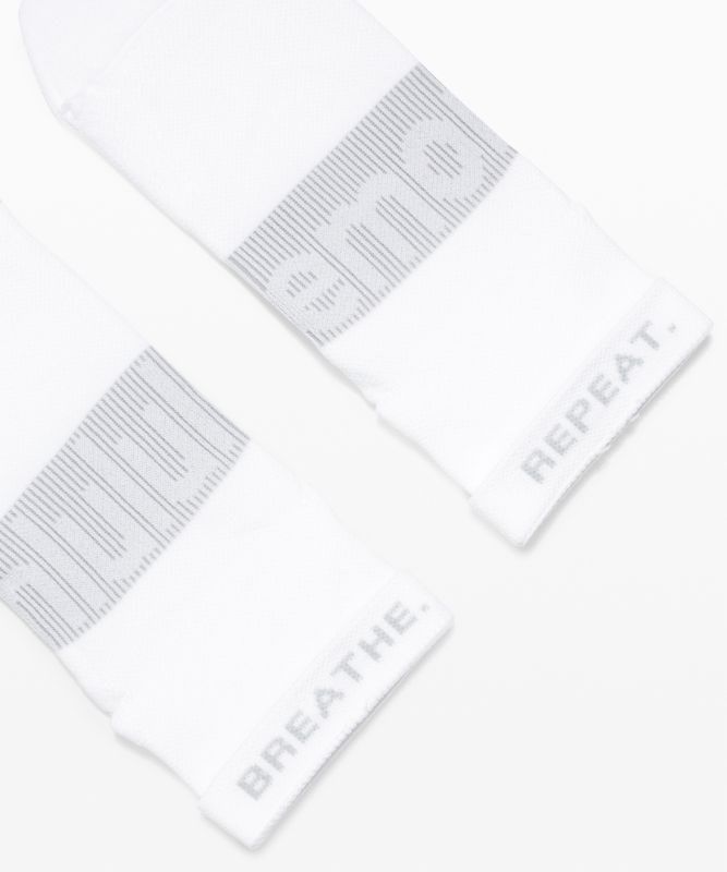Lululemon Power Stride Ankle Sock Strumpor Accessories Vita | CJVB-95213
