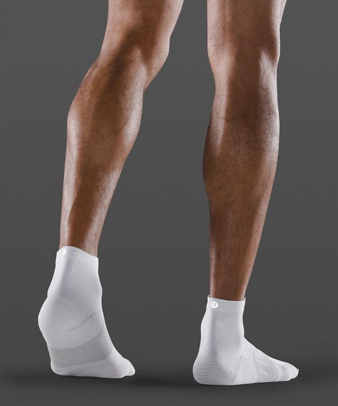 Lululemon Power Stride Ankle Sock Strumpor Accessories Vita | CJVB-95213