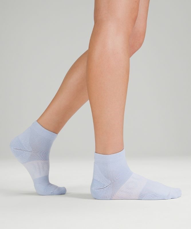 Lululemon Power Stride Ankle Sock Strumpor Accessories Blå Beige | ZKDJ-41762