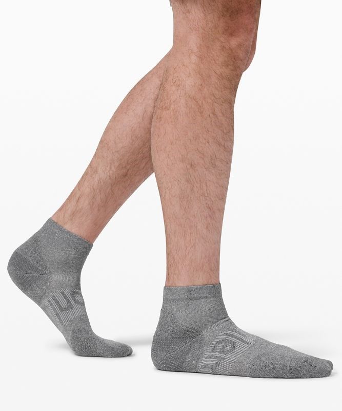 Lululemon Power Stride Ankle Sock Strumpor Accessories Mörkgrå | TMXC-53190