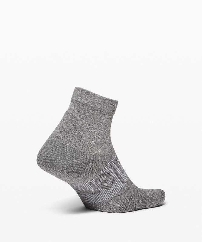 Lululemon Power Stride Ankle Sock Strumpor Accessories Mörkgrå | TMXC-53190