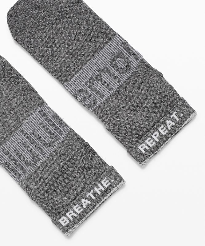 Lululemon Power Stride Ankle Sock Strumpor Accessories Mörkgrå | TMXC-53190