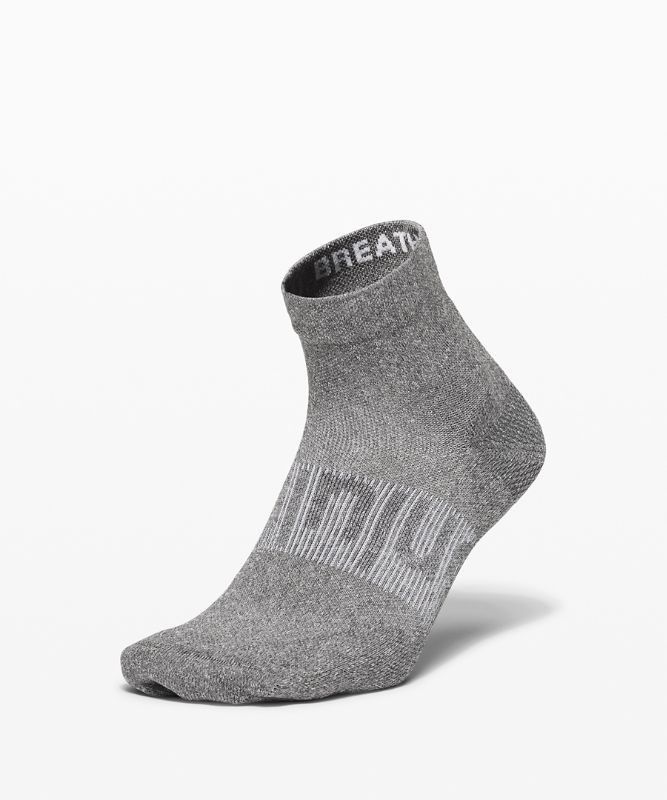 Lululemon Power Stride Ankle Sock Strumpor Accessories Mörkgrå | TMXC-53190