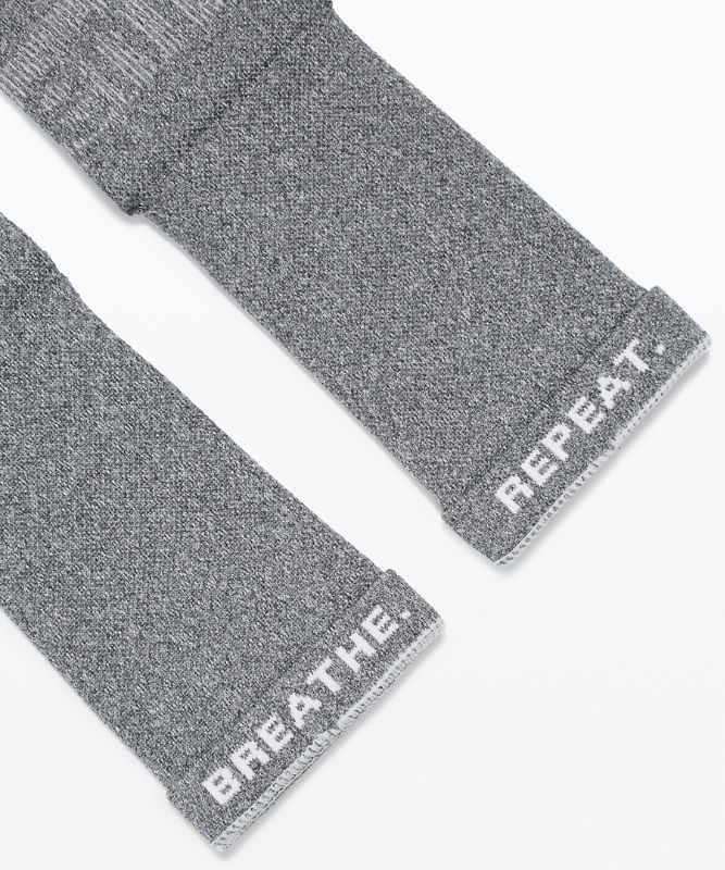 Lululemon Power Stride Crew Sock Anti-Stink Strumpor Accessories Mörkgrå | WJZB-82469